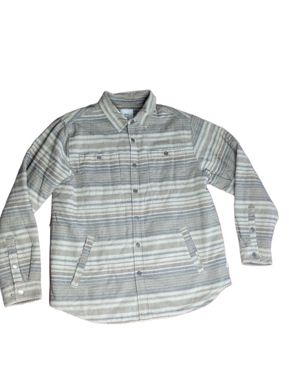 Katin Harold Sherpa Lined Flannel Shirt Jacket - Mens Size XL